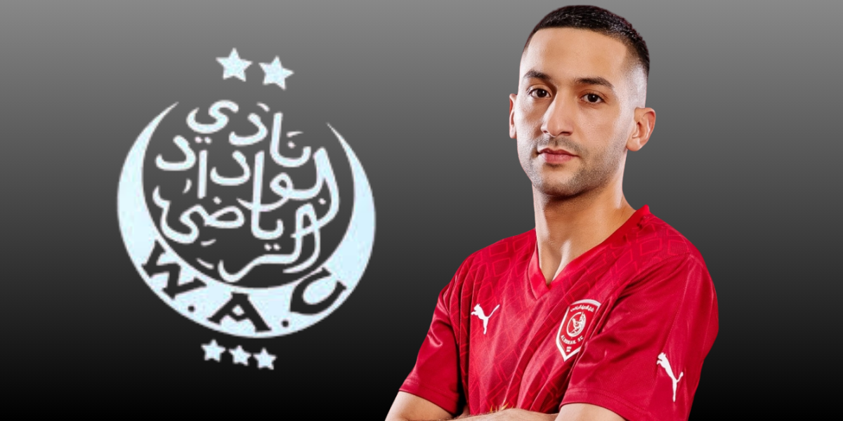 حسم الجدل موقف حكيم زياش من المشاركة في مباراة الوداد ضد الرجاء بعد انضمامه رسميا للفريق الأحمر